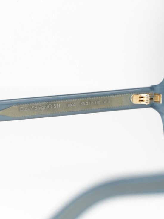 Dior Women Eyeglasses Blue Demo Square DIORMIDNIGHT O S1I 8000 NEW AUTHENTIC main image 5